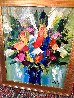 Aplat de Flowers 28x24 Original Painting by  Duaiv - 2