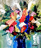 Aplat de Flowers 28x24 Original Painting by  Duaiv - 0