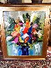 Aplat de Flowers 28x24 Original Painting by  Duaiv - 1