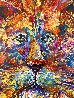 Le Roi Lion 2021 32x28 - Signed Twice Original Painting by  Duaiv - 2