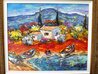 3 Barques a Van Gogh 2014 - Framed Embellished Giclee on Canvas Limited Edition Print by Duaiv - 2 3 Barques a Van Gogh 2014 - Framed Embellished Giclee on Canvas Limited Edition Print by Duaiv - 2