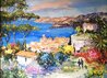 St. Tropez Surplomp 2015 20x24 - France Original Painting by  Duaiv - 2