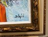 Vase en Rouge -  2020 - 31x28 - Signed Twice Original Painting by  Duaiv - 5