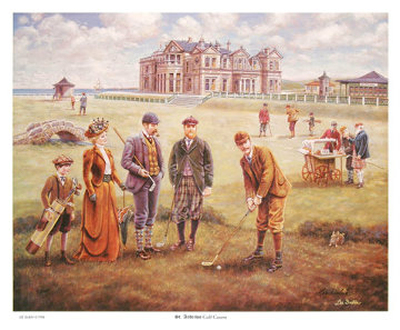 St. Andrews Golf Course Limited Edition Print - Lee Dubin St. Andrews Golf Course Limited Edition Print - Lee Dubin