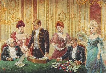 Baccarat Limited Edition Print - Lee Dubin Baccarat Limited Edition Print - Lee Dubin