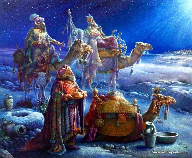 Wise Men Came Bearing Gifts 1998 by Tom duBois - For Sale on Art