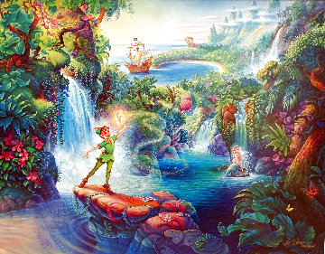 Magic of Peter Pan 1995 Limited Edition Print - Tom duBois