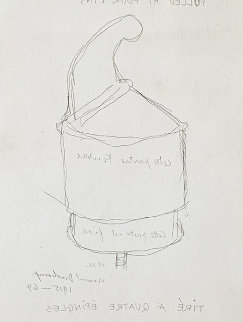 Pulled At Four Pins / Tire a Quatre Epingles 1964 Limited Edition Print - Marcel Duchamp Pulled At Four Pins / Tire a Quatre Epingles 1964 Limited Edition Print - Marcel Duchamp