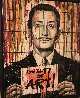 Guilty of Art - Salvador Dali 59x47 Original Painting by Julien Durix - 0