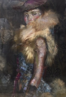 In Her Sights Painting 1999 48x36 Super Huge Original Painting - Charles Dwyer In Her Sights Painting 1999 48x36 Super Huge Original Painting - Charles Dwyer