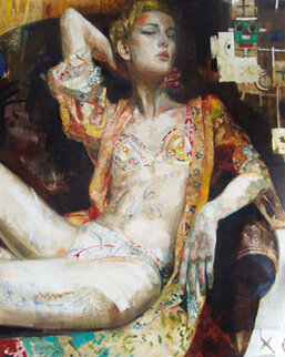 Havana, Cuba 2002 80x68 Super Huge Original Painting - Charles Dwyer Havana, Cuba 2002 80x68 Super Huge Original Painting - Charles Dwyer