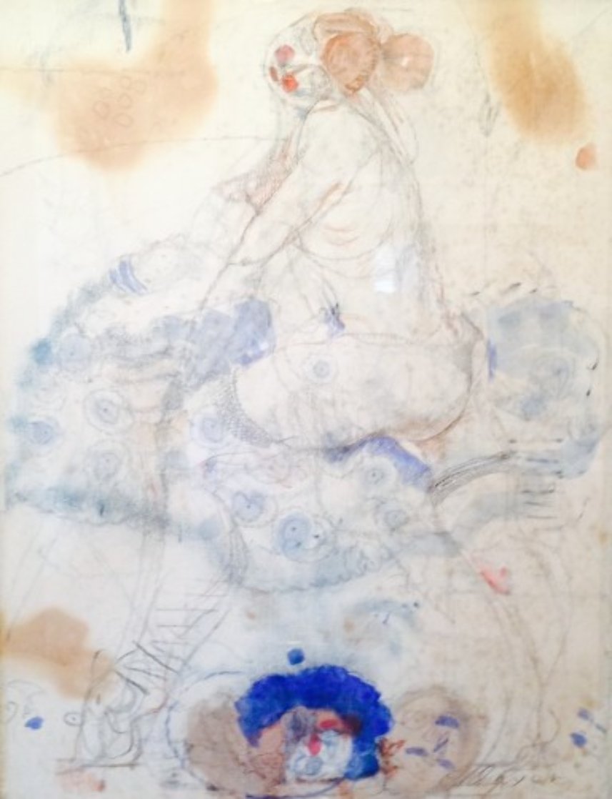Le Grand Fond Watercolor 2003 30x24 Watercolor by Charles Dwyer Le Grand Fond Watercolor 2003 30x24 Watercolor by Charles Dwyer