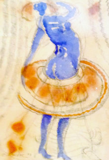 Smurfette Watercolor 2003 Watercolor - Charles Dwyer Smurfette Watercolor 2003 Watercolor - Charles Dwyer