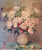 Untitled Floral Still Life 1940 29x25 Original Painting by Marcel Dyf - 0