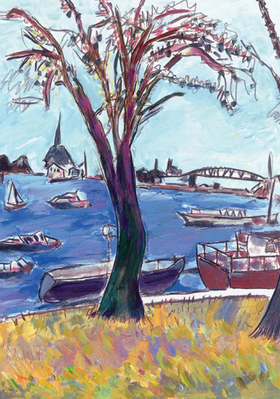 Drawn Blank - Sunday Afternoon 2016 Limited Edition Print by Bob Dylan Drawn Blank - Sunday Afternoon 2016 Limited Edition Print by Bob Dylan