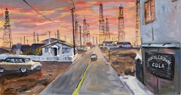 Oil Riggers Shack 2017 Limited Edition Print by Bob Dylan