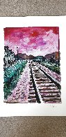 Train Tracks 2018 Portfolio of 4 Limited Edition Print by Bob Dylan - 1 Train Tracks 2018 Portfolio of 4 Limited Edition Print by Bob Dylan - 1