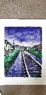 Train Tracks 2018 Portfolio of 4 Limited Edition Print by Bob Dylan - 3 Train Tracks 2018 Portfolio of 4 Limited Edition Print by Bob Dylan - 3