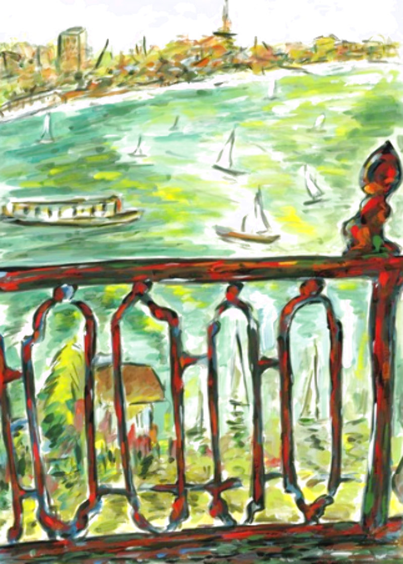 Vista on Balcony 2010 Limited Edition Print by Bob Dylan Vista on Balcony 2010 Limited Edition Print by Bob Dylan