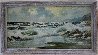 Crashing Waves 1960 29x53 Huge Original Painting by Alex Dzigurski - 1