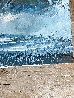 Untitled Seascape 1970 24x27 - Early Original Painting by Alex Dzigurski - 3