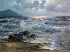 California Coast 1963 42x32 Original Painting by Alex Dzigurski - 0 California Coast 1963 42x32 Original Painting by Alex Dzigurski - 0