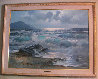 California Coast 1963 42x32 Original Painting by Alex Dzigurski - 1 California Coast 1963 42x32 Original Painting by Alex Dzigurski - 1