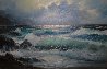 Untitled Seascape 30x42  Huge Original Painting by Alex Dzigurski - 2