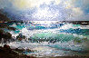 Untitled Seascape 30x42  Huge Original Painting by Alex Dzigurski - 0