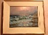 Golden California Sunset 1977 Original Painting by Alex Dzigurski - 1