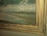 American Marine Landscape Painting - Early -  1960 27x51 Huge Original Painting by Alex Dzigurski - 5