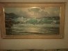 American Marine Landscape Painting - Early -  1960 27x51 Huge Original Painting by Alex Dzigurski - 7