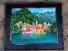 Varenna, Lake Como 31x37 - Italy Original Painting by Alex Dzigurski II - 3