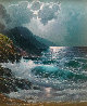 Moonlight Breakers Original Painting by Alex Dzigurski II - 0