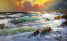 Cypress Sunset, Carmel California 1967 Original Painting by Alex Dzigurski Sr. - 0