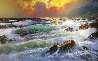 Cypress Sunset, Carmel California 1967 Original Painting by Alex Dzigurski Sr. - 2