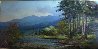 Landscape Painting (Colorado Lowland) 1960 - Early - 30x54 Huge Original Painting by Alex Dzigurski Sr. - 0
