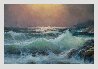Pacific Sunset 29x41 Original Painting by Alex Dzigurski Sr. - 4