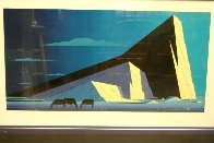 Three Horses 1987 Huge Limited Edition Print by Eyvind Earle - 4 Three Horses 1987 Huge Limited Edition Print by Eyvind Earle - 4