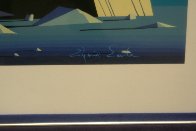 Three Horses 1987 Huge Limited Edition Print by Eyvind Earle - 5 Three Horses 1987 Huge Limited Edition Print by Eyvind Earle - 5