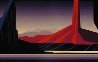 Beneath a Silent Sky 1992 - New Mexico Limited Edition Print by Eyvind Earle - 4