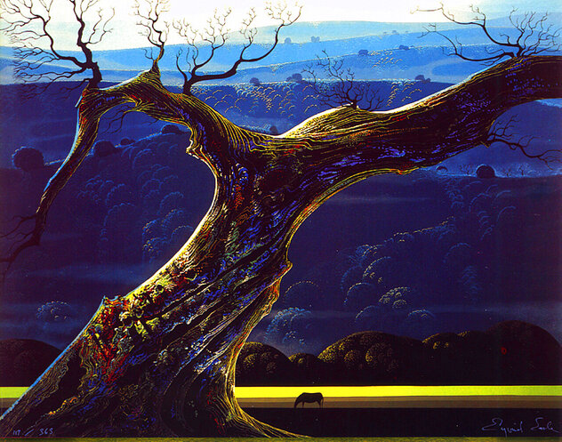 Eyvind Earle Forest Symphony 作品森のシンフォニー❣️ Forest Symphony 1992 - Cairornia by Eyvind Earle - For Sale on Art