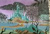Sleeping Beauty Concept Painting 6x14 Original Painting by Eyvind Earle - 2