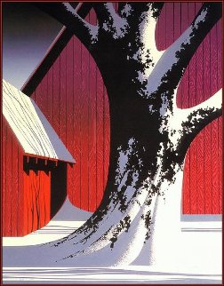 Ruby 1987 16x20 Limited Edition Print - Eyvind Earle Ruby 1987 16x20 Limited Edition Print - Eyvind Earle