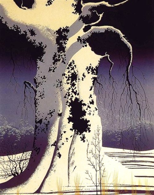 Black Oak 1982 Limited Edition Print by Eyvind Earle