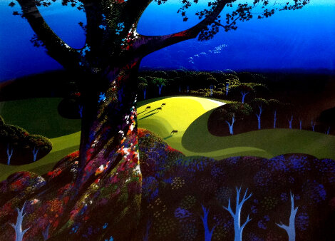 Before the Sun Goes Down 1996 - California Limited Edition Print - Eyvind Earle