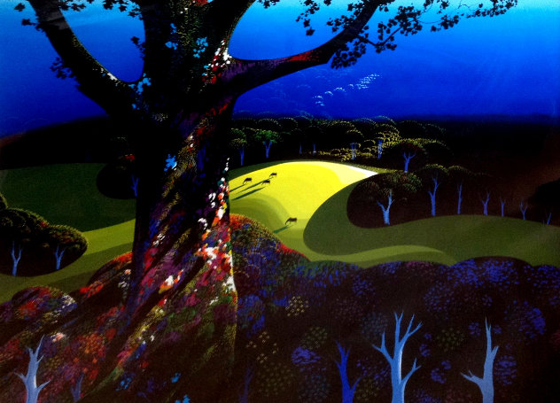 Before the Sun Goes Down 1996 Limited Edition Print by Eyvind Earle