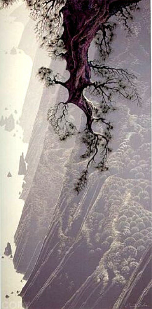 Mountain Rise 1980 Limited Edition Print by Eyvind Earle