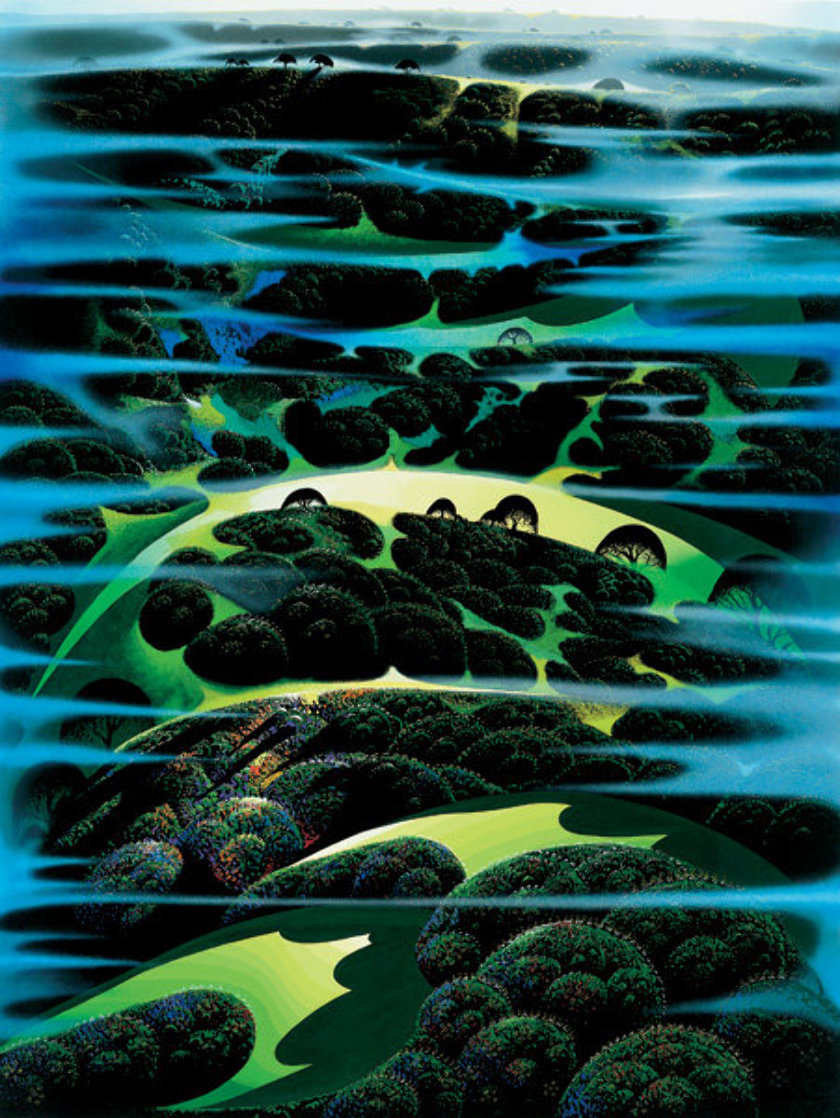 As Far As I Could See PP 1987 Limited Edition Print by Eyvind Earle