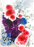 Summer Flowers Watercolor 1977 39x31 Watercolor by Eyvind Earle - 0